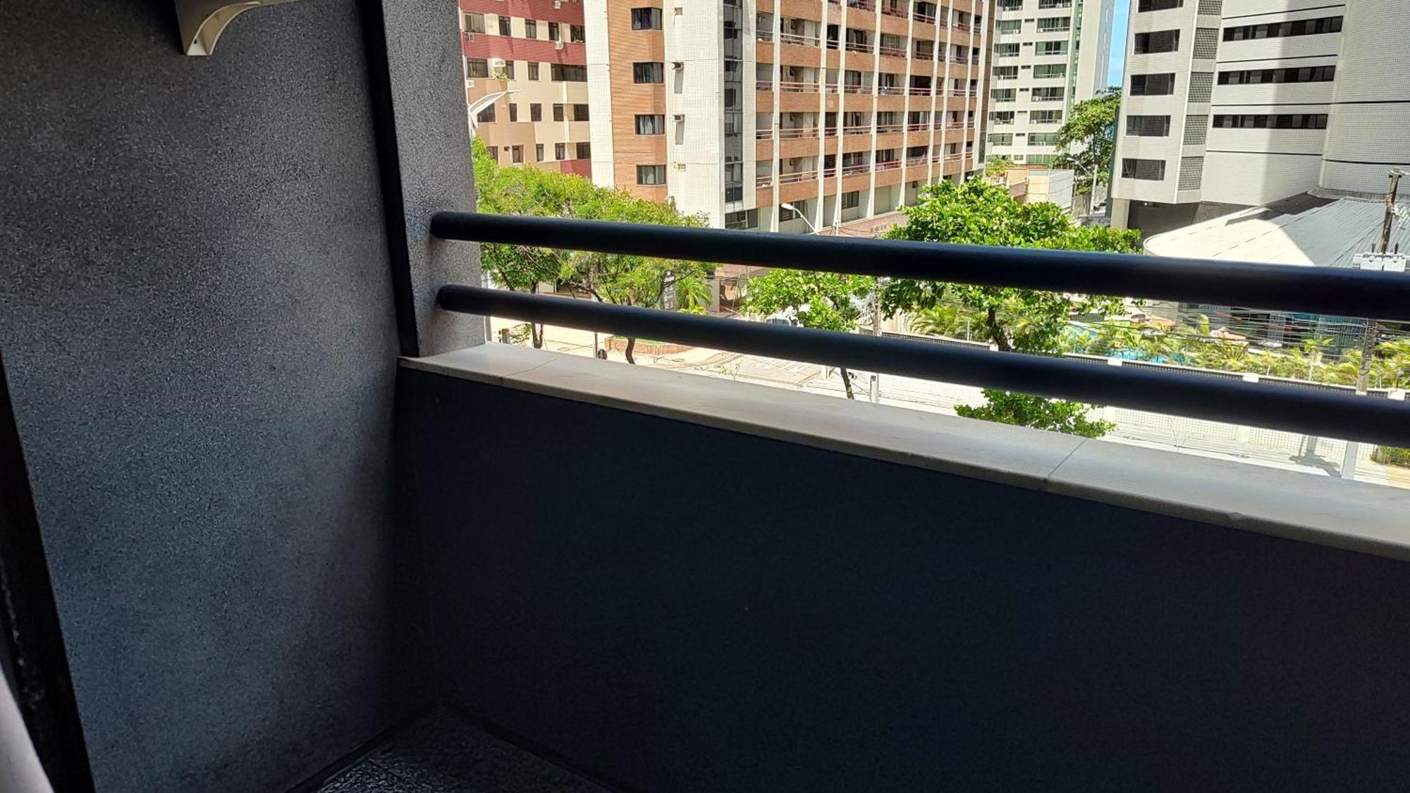 公寓 Lindo Flat Meireles 203 Pertinho Beira Mar 福塔莱萨